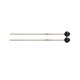 Vic Firth Corpsmaster Multi-Application Vibe Mallets With Weighted Rubber Core, Rattan - Hard