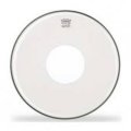 22" Remo Clear Controlled Sound Drumhead, White Dot Bass Drum Drumhead