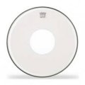 22" Remo Clear Controlled Sound Drumhead, White Dot Bass Drum Drumhead, DISCONTINUED, IN STOCK