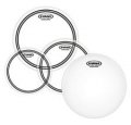 Evans Level 360 EC2S Clear Fusion Pack 10", 12", 14" With 14" HD Dry Snare Batter, EPP-EC2SHDD-F