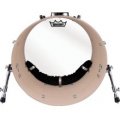 Remo Black Bass Drum Muffle Strip Plus Hardware For 22" Bass, HK-MUFF-22