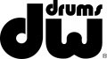 DW Bass Drum Sticker, Black