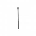 Drum Tension Rod w/Washer, 4 1/4" 110mm, Chrome, Brass, Black