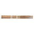 Promark BYOS Firegrain Wood Tip Marching Snare Drumsticks, TXDCBYOSW-FG