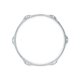 DW 8" 6-Hole True Hoop - Chrome