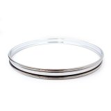 WorldMax 24" Steel Bass Drum Hoop - Chrome