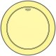 26" Remo Powerstroke 3 Colortone Bass Drum Head, Yellow, P3-1326-CT-YE