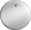 24" Remo Smooth White Powerstroke 3 Bass Drumhead, No Stripes