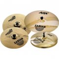 Sabian AAX Limited Edition Performance Cymbal Set With Free 18" X-Plosion Crash Cymbal, 25005XXP