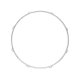 Worldmax 18" 3.0mm Triple-Flange Hoop, 8 Holes - Chrome Plating