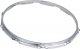 DFD 14" 10-Hole 2.5mm Triple-Flange Chrome-Over-Brass Hoop - Chrome