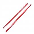 Zildjian 5B Wood Tip Drumsticks - Red