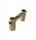 1 1/2" Single Ended Designer Tube Lug, Bass Drum Lug, Brass, DISCONTINUED, IN STOCK