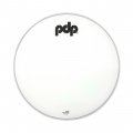 PDP 22" Kick Drum Logo Drumhead - Coated White