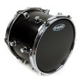 16" Evans Level 360 Resonant Black Tom Drumhead, TT16RBG