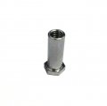 Swivel Nut For L05-01 And L05-03 Drum Lugs, 13/16" End To End Length, Chrome