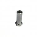 Swivel Nut For L5-1 And L5-3 Drum Lugs, 13/16" End To End Length, Chrome