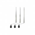 Rogers 9.5mm (3/8") Steel Hex 21" Floor Tom Legs