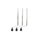 Rogers 9.5mm (3/8") Steel Hex 21" Floor Tom Legs