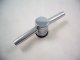 Round Agile Single Point Double Ended Lug For 6.5" And Deeper Snare Drums, Chrome, Brass Or Black