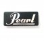 Pearl Clip On Logo Plate For DR-500 Rack System, NP-394H