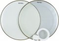 18" Aquarian Force Smooth White Bass Drum Head Pack, FFP18W
