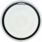 20" Impact III Coated Single Ply Bass Drumhead With Muffle Ring And Power Dot, By Aquarian
