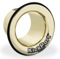 KickPort2 Bass Drum Head Sonic Enhancing Port Insert, Gold