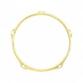 WorldMax 8" 5-Hole 2.3mm Triple-Flange Drum Hoop - Brass