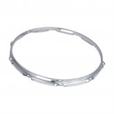 Chrome Over Brass 2.5mm Triple Flange Drum Hoops