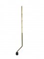 Single Floor Tom Leg, Extended Length, 10.5mm x 24.5", Brass