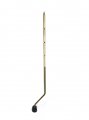 Single Floor Tom Leg, Extended Length, 10.5mm x 24.5", Brass