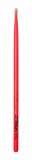 Zildjian 5A Acorn Wood Tip Drumsticks - Neon Pink