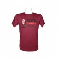 Drum Candy Podcast Vintage-Style Oxblood T-Shirt - Small