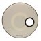 22" Regulator Side Ported White Single Ply Bass Drumhead By Aquarian