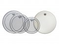 Remo Clear Pinstripe Pro Pack, 10", 12", 14", And Free 14" Coated Ambassador, PP-0110-PS