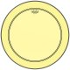 18" Remo Powerstroke 3 Colortone Bass Drum Head, Yellow, P3-1318-CT-YE