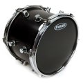 6" Evans Level 360 Resonant Black Tom Drumhead, TT06RBG