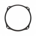WorldMax 6" 4-Hole 2.3mm Triple-Flange Drum Hoop - Black Nickel
