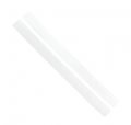 White Snare Straps, PVC, Pair