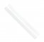White Snare Straps, PVC, Pair