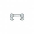 Worldmax 1 1/4" Single-Ended Tube Lug - Satin Chrome