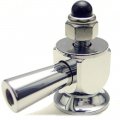 Rounded Square Single Point Tom And Snare Drum Lug For SPS03 Suspension Mount, Chrome, Brass Or Black, DISCONTINUED