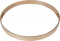 18" Gibraltar 8 Ply 1.75 Inch Wide Maple Bass Drum Hoop, Clear Lacquer