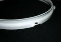 Worldmax 6" 4 Hole 2.3mm Triple Flange Drum Hoop, White Powder Coat