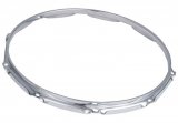 16" 8 Hole Pearl Fat Tone Hoop, Chrome, FH1608, DISCONTINUED, IN STOCK