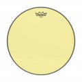 18" Remo Colortone Emperor Tom Drum Head, Yellow, BE-0318-CT-YE