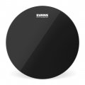 6" Evans Level 360 Hydraulic Black Tom Drumhead, TT06HBG