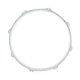 Worldmax 14" 2.3mm Triple-Flange Snare-Side Hoop, 8 Holes - Chrome