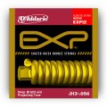 D'Addario EXP12 with NY Steel 80/20 Bronze Acoustic Guitar Strings, Medium, 13-56